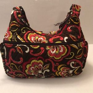 Vera Bradley Brown, Pink, Yellow Bag